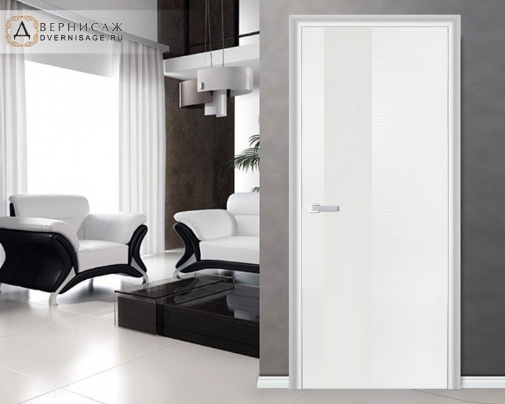 Дверь Profil Doors 5D Белая волна